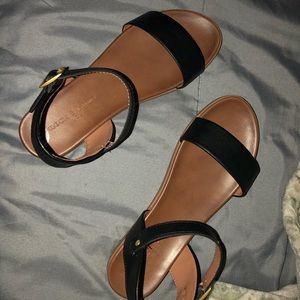 Black sandals